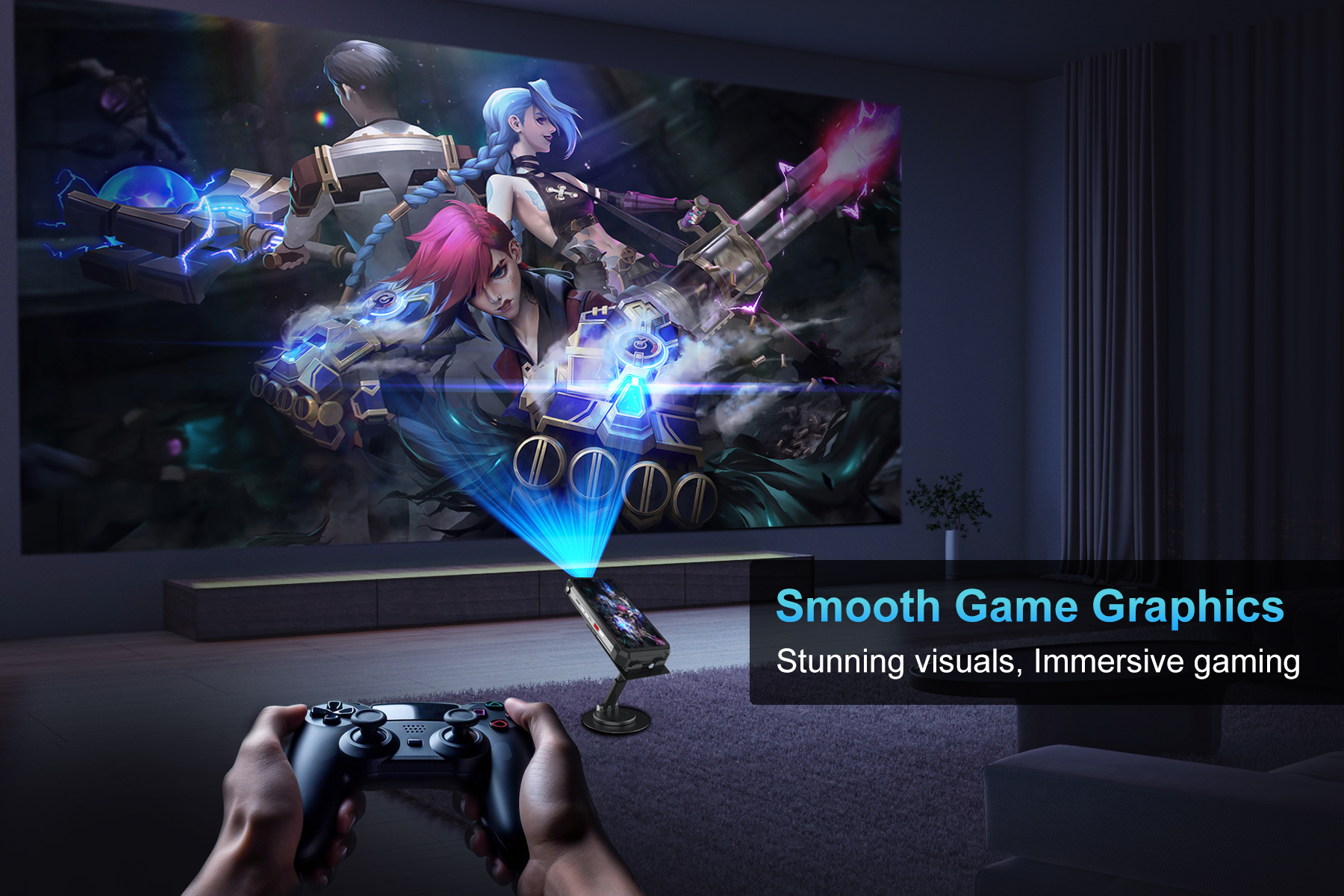 game projection 1800