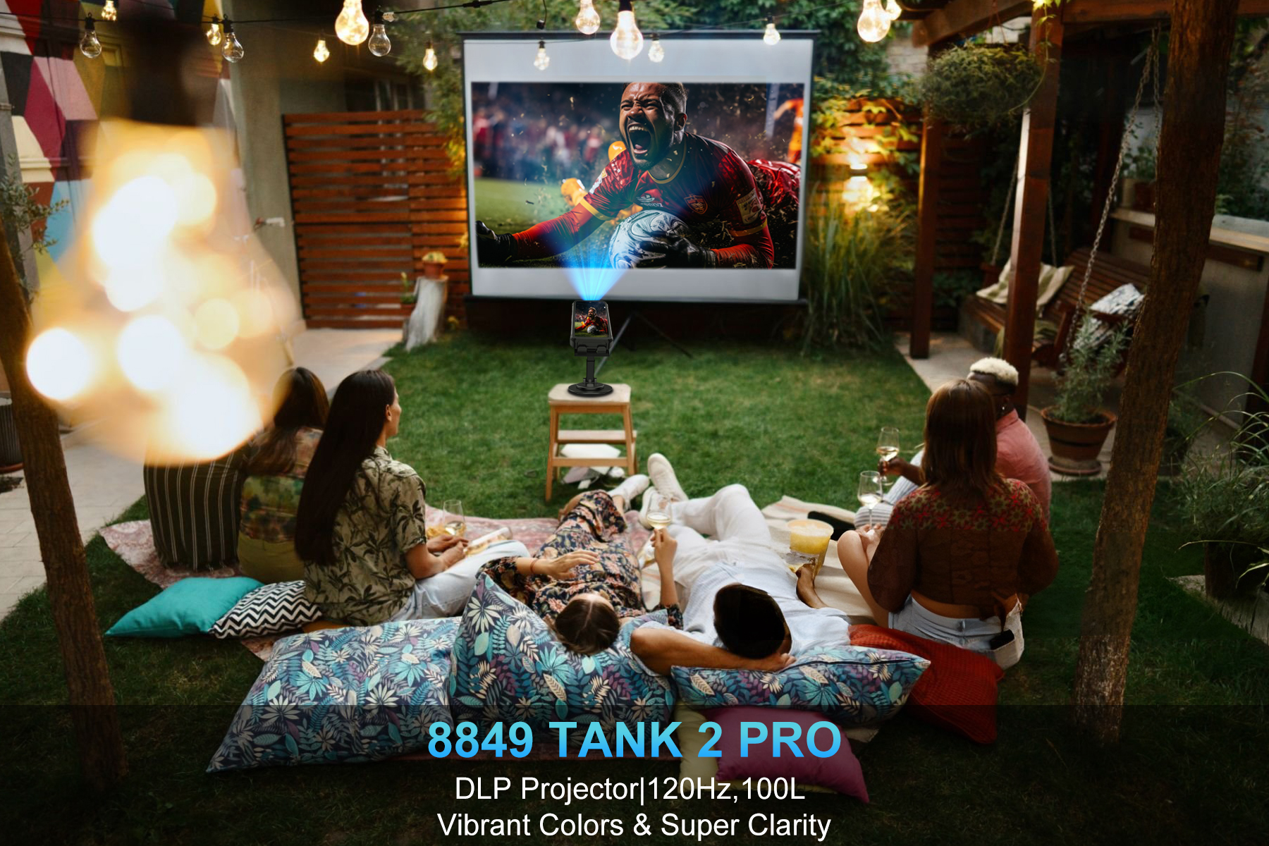 outdoor projection 1800