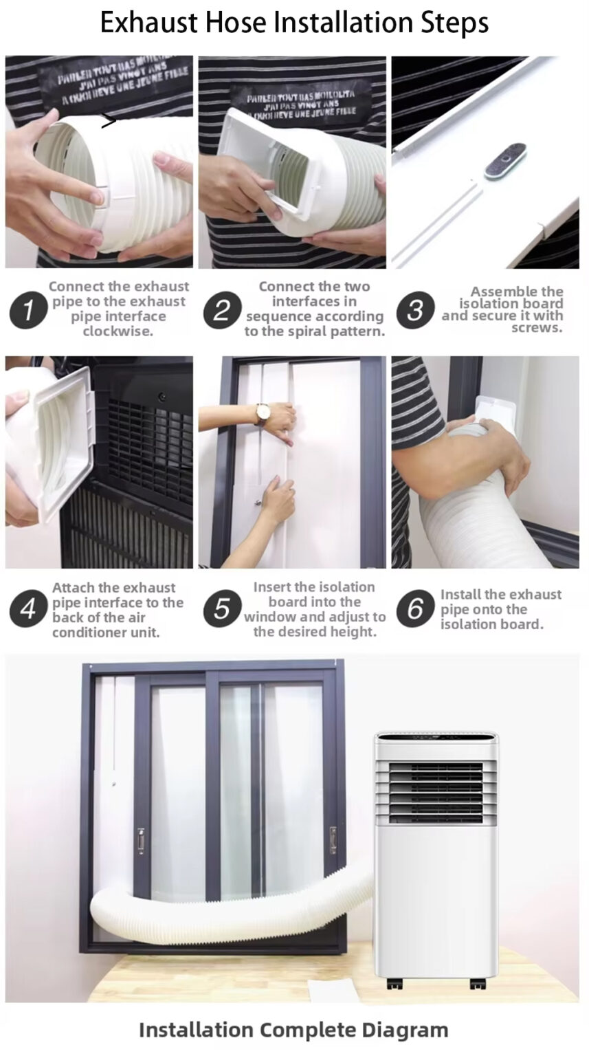 EEFNINE A1 Portable Air Conditioner 7000 BTU (ok)